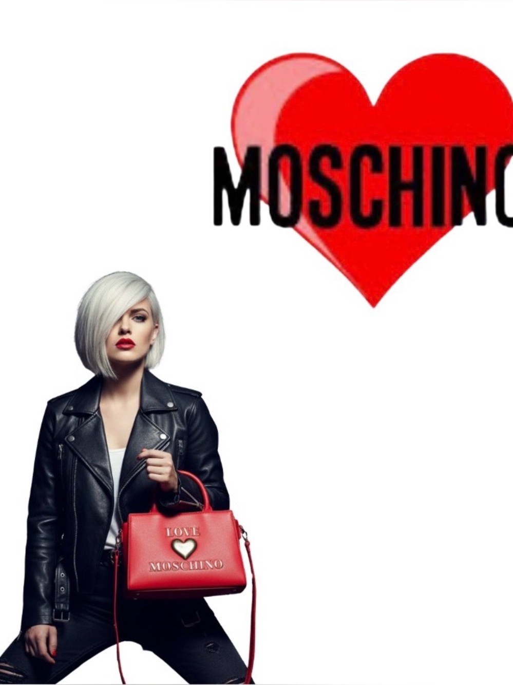Love Moshino Red Crossbody